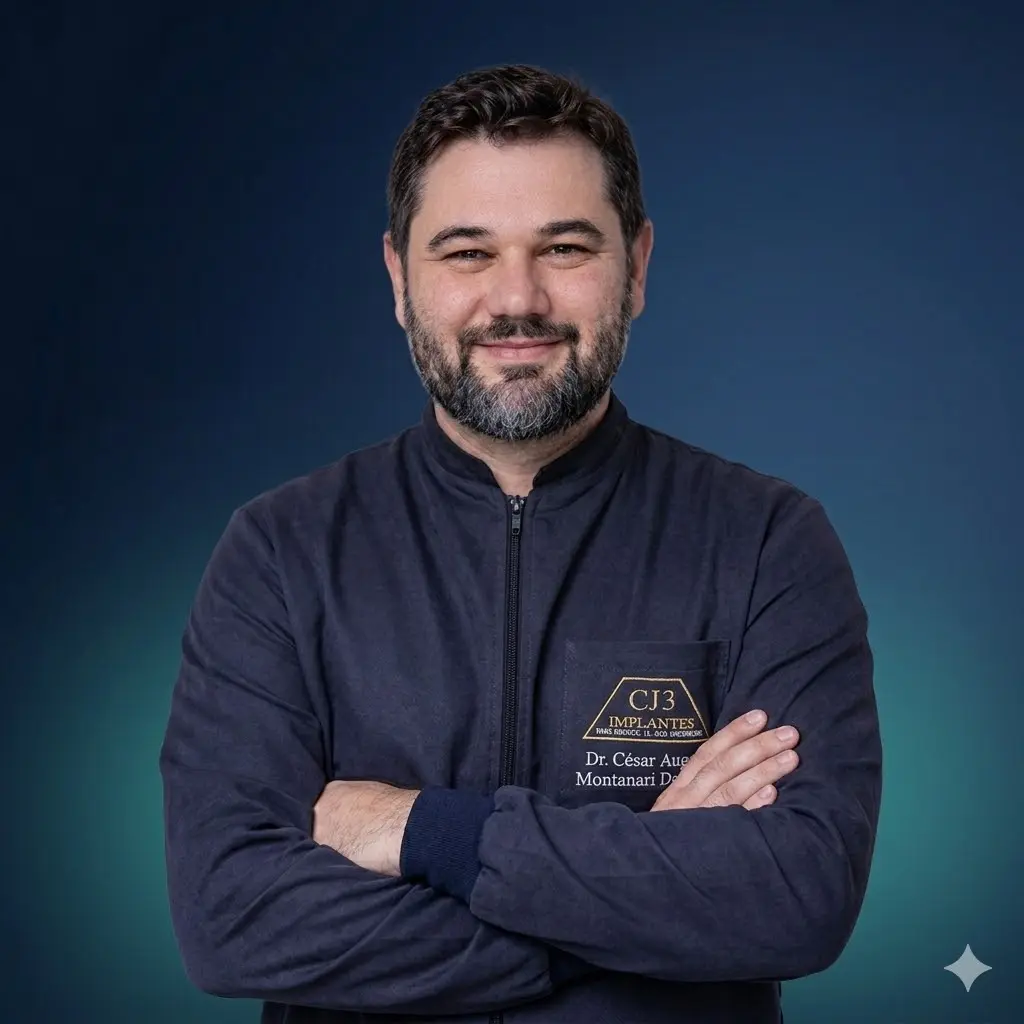 Dr. César Augusto Montanari Dalmolin – Cirurgião Buco-Maxilo-Facial e mentor do CJ3
